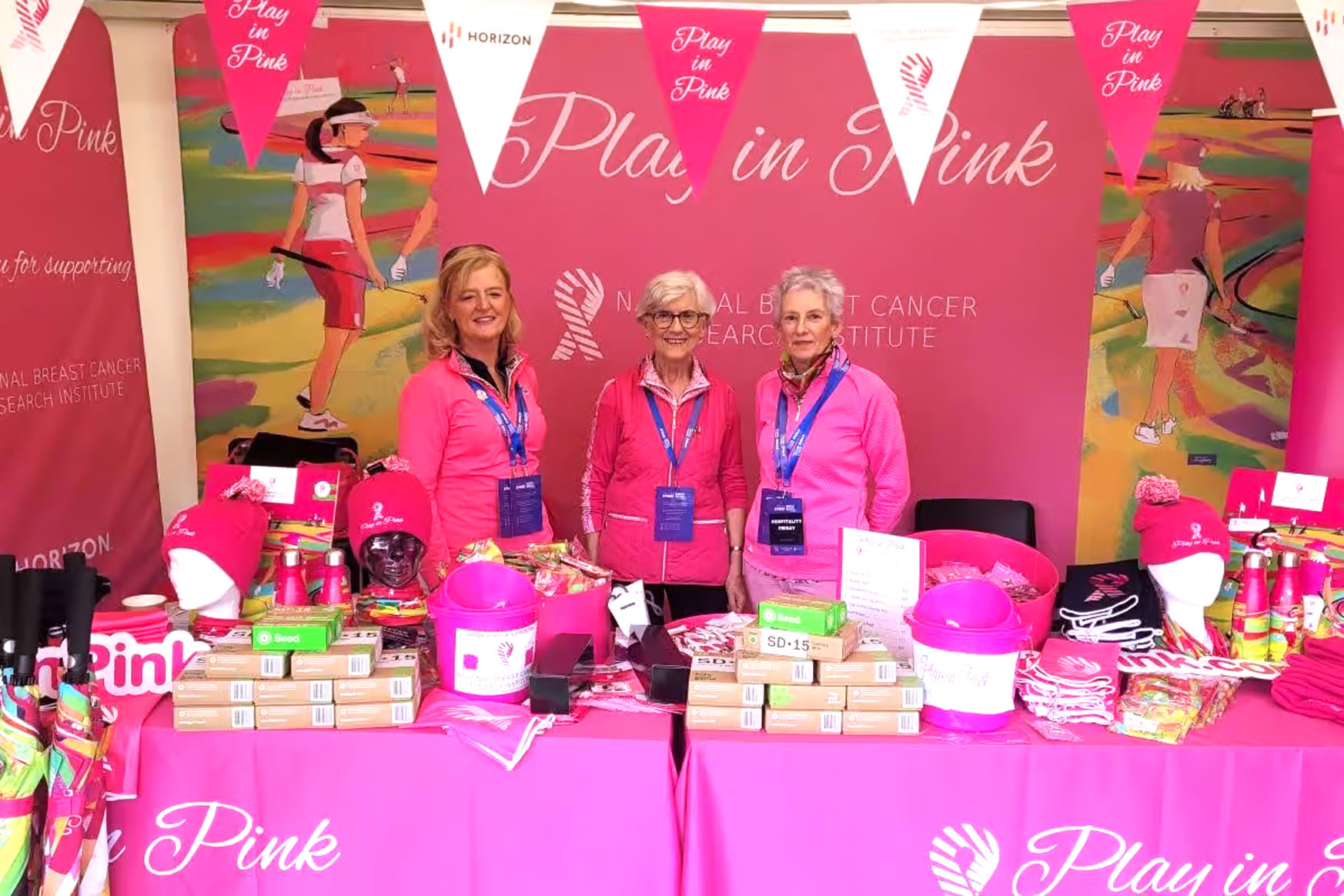 'Play in Pink' Official Charity Partner for the 'KPMG Women’s Irish